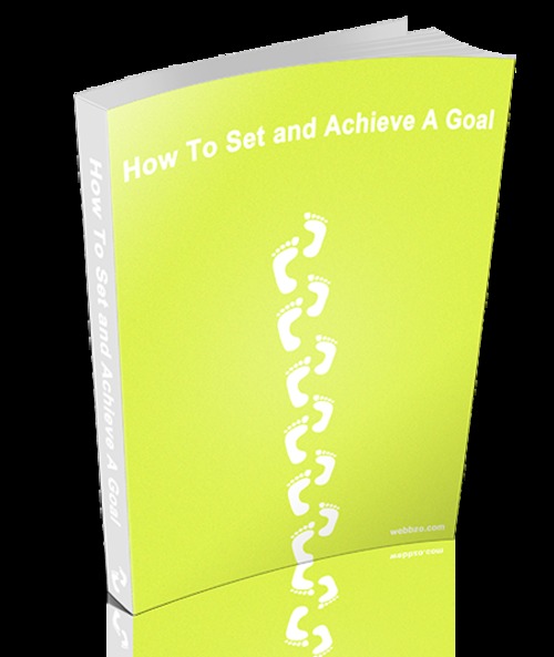 Product picture How to Set and Achieve a Goal
